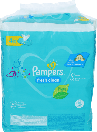 pampers chusteczki fresh clean analiza