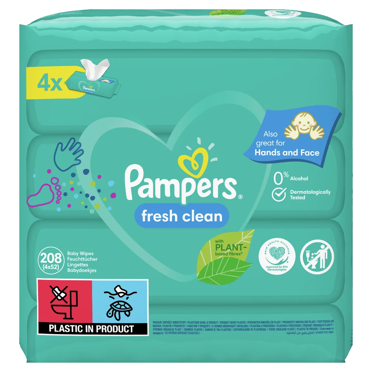 pampers chusteczki nawilżane baby fresh skład