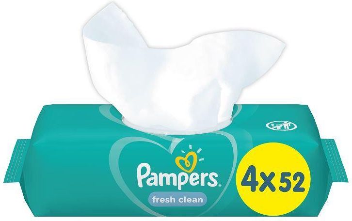 pampers chusteczki nawilzone ceneo