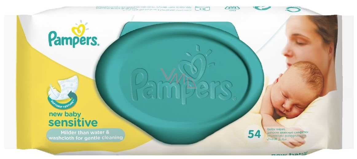 pampers chusteczki sensitive 54