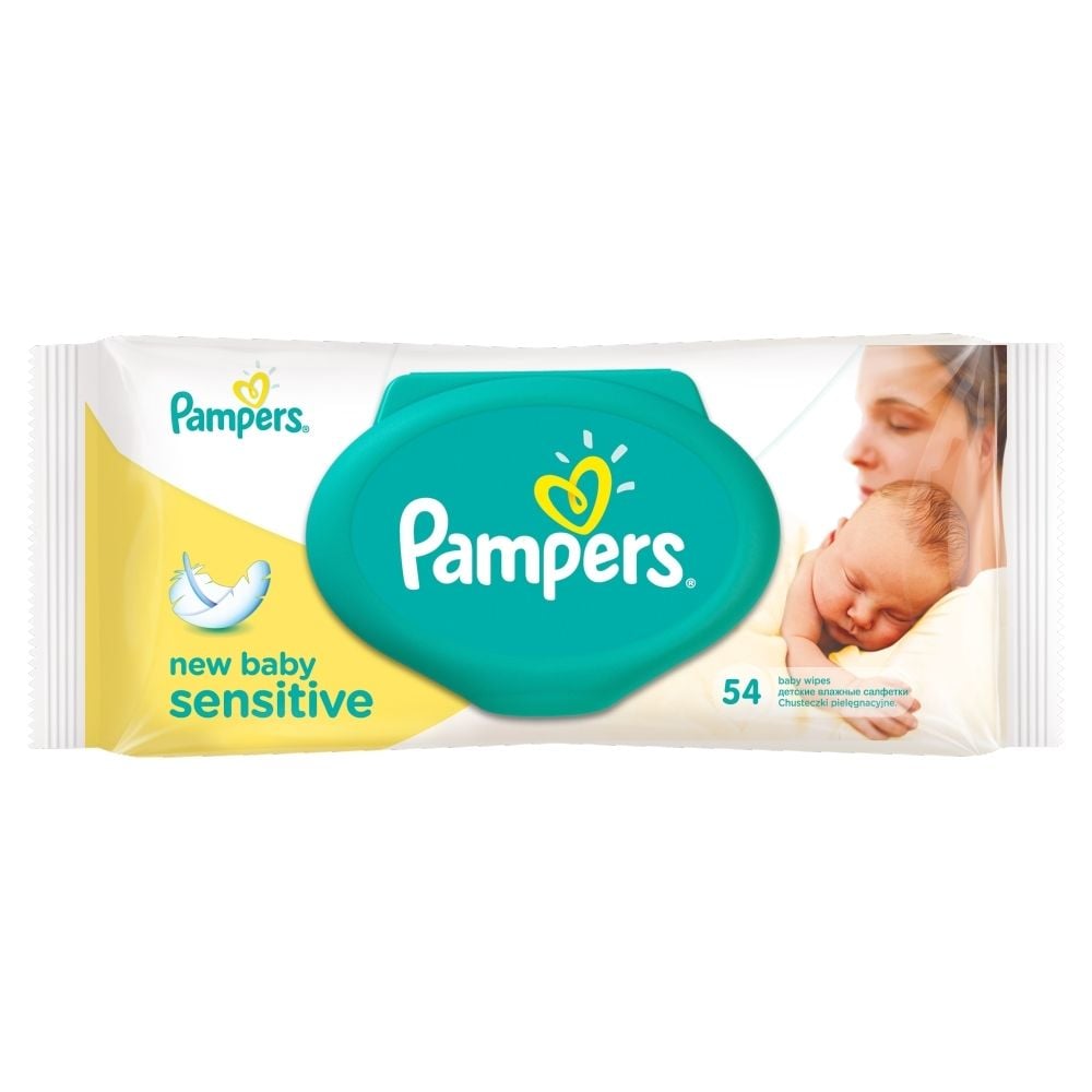 pampers chusteczki sensitive 54