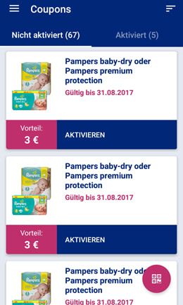 pampers coupon bei dm