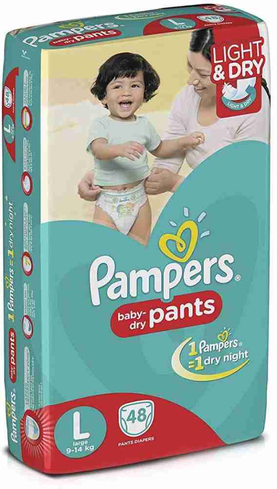 pampers diaper pants extra large 12 kg plus 48 pieces