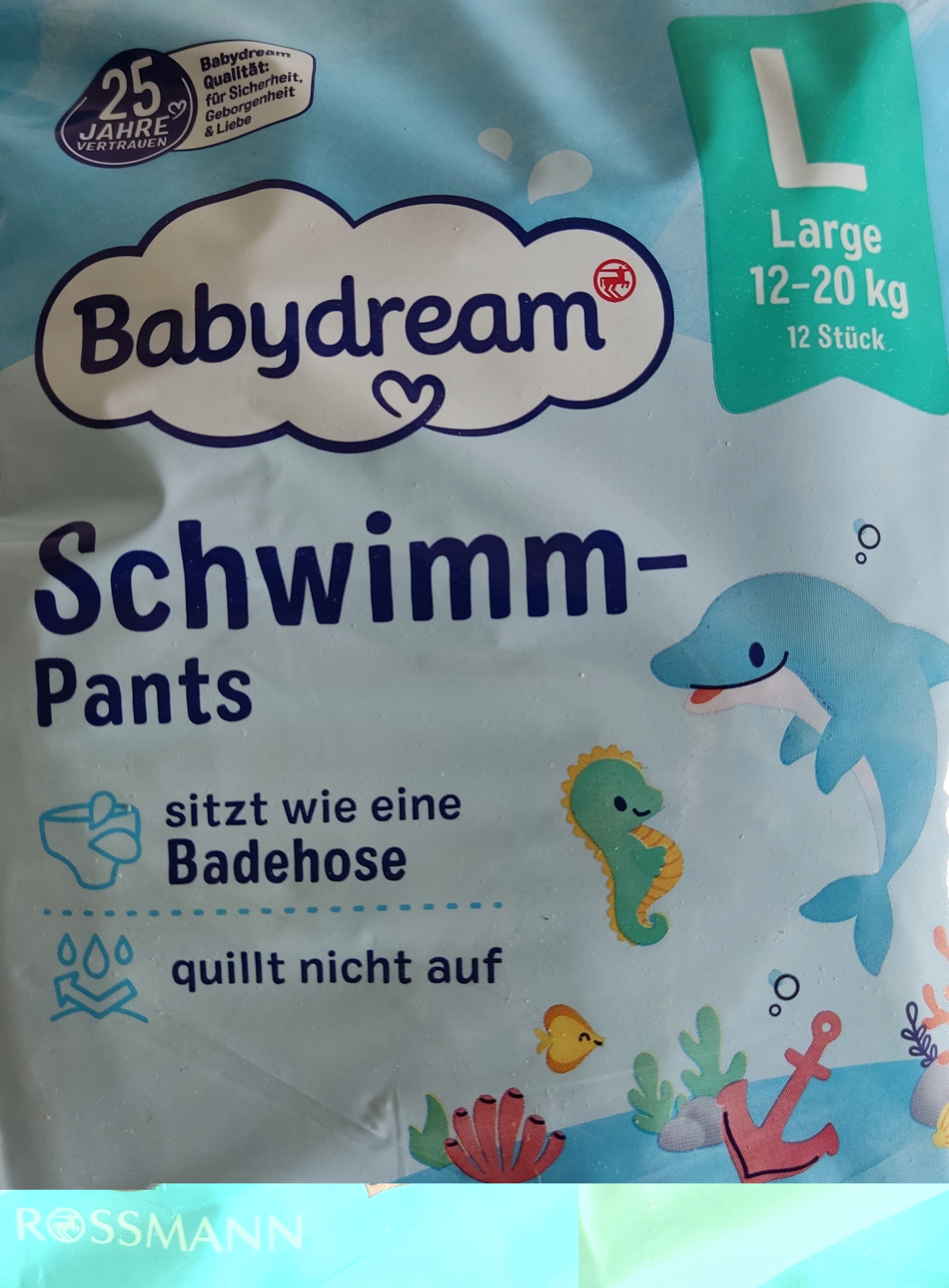 pampers do wody babydream