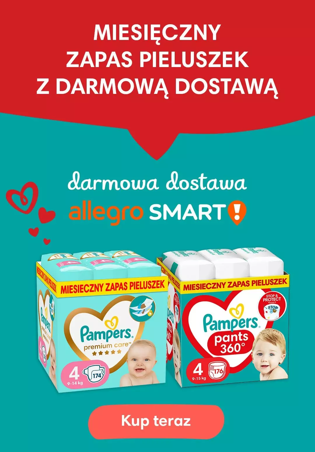 pampers dostawa