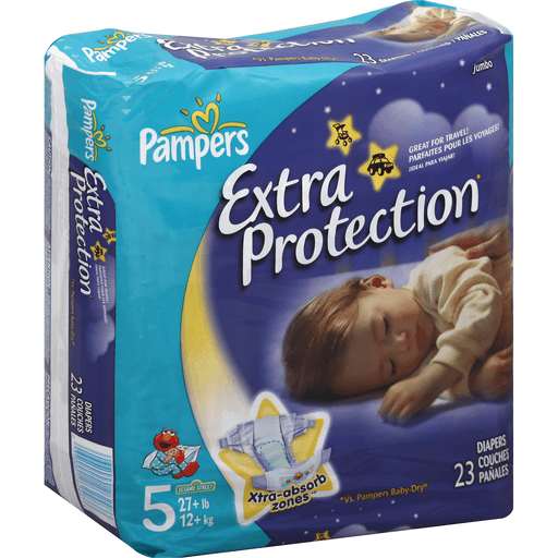 pampers extra protection