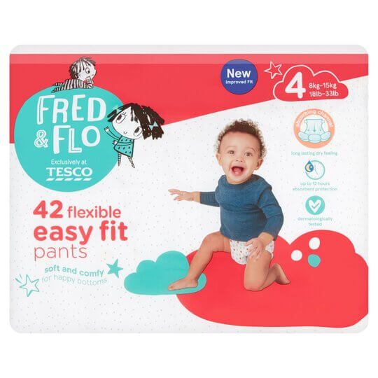 pampers fred flo