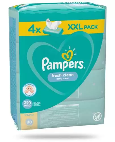 pampers fresh chusteczki skład