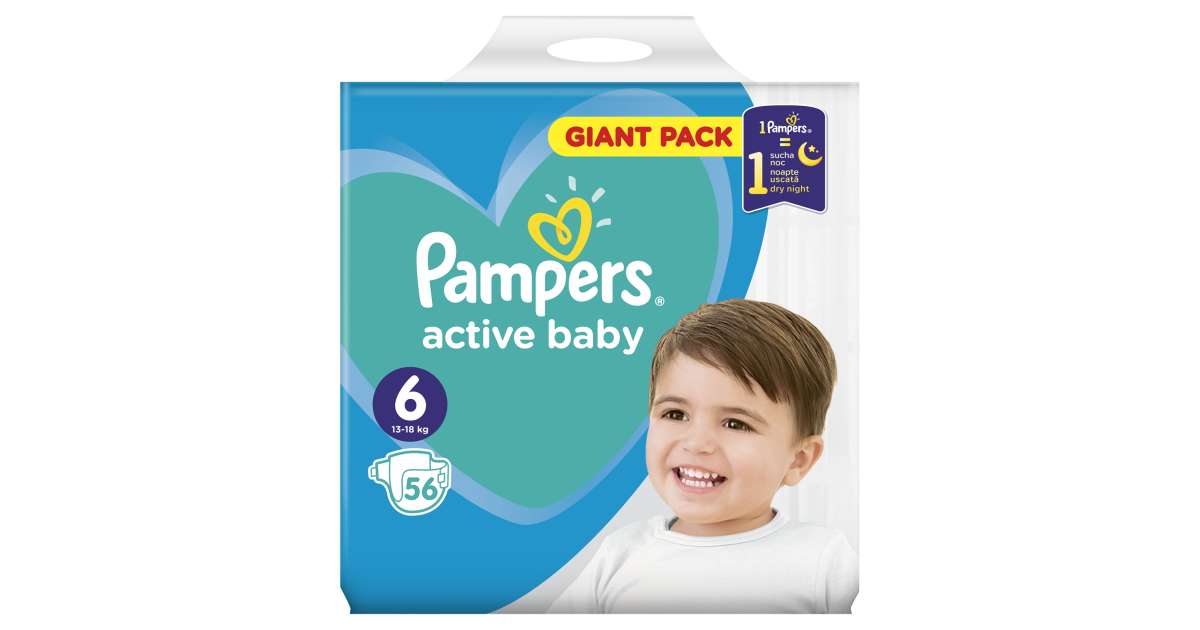 pampers giant box 3 cena