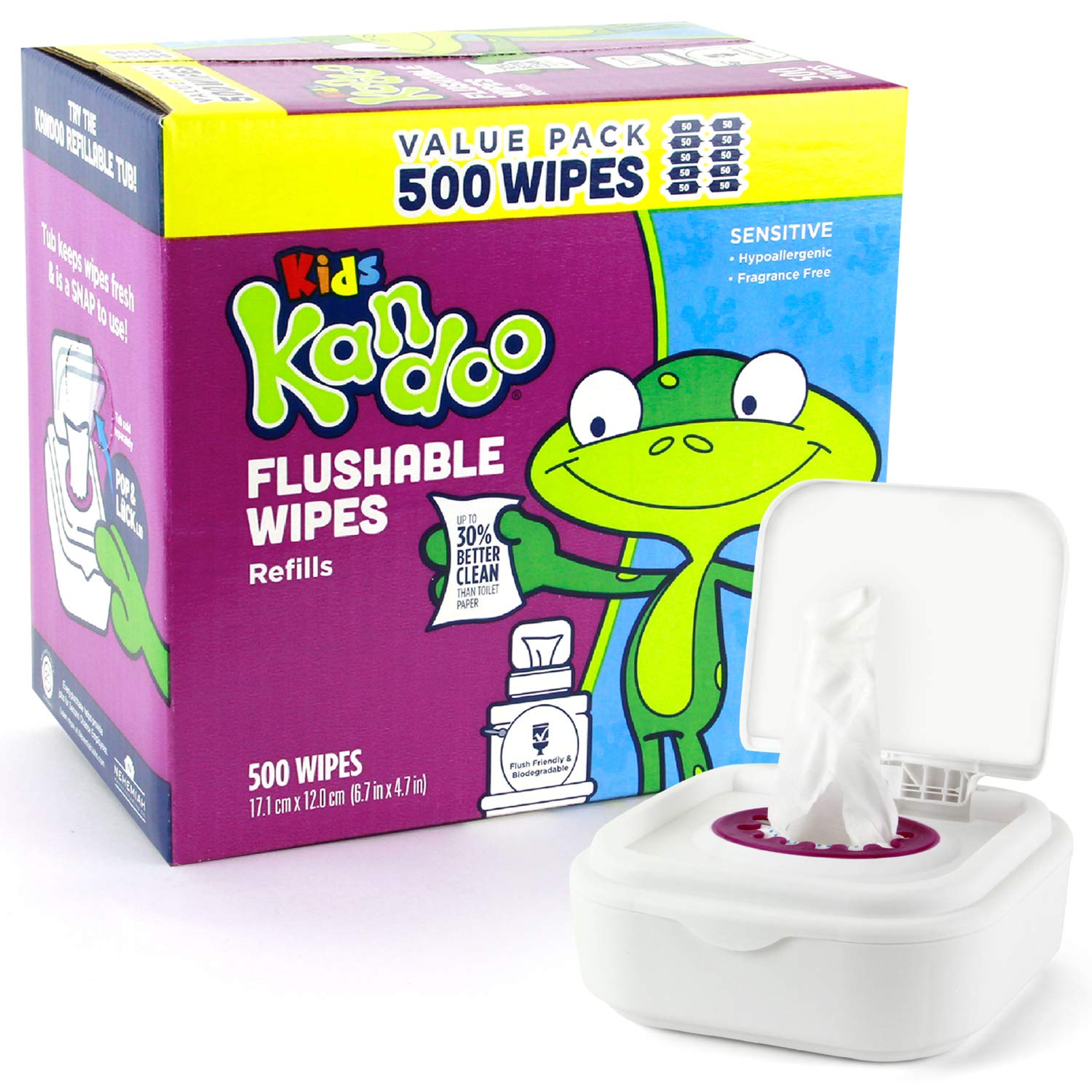 pampers kandoo wipes tub