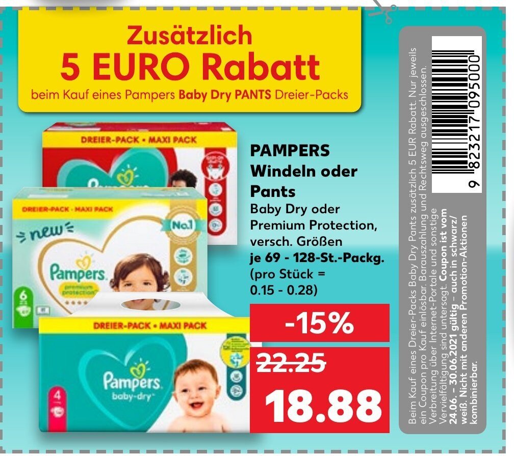 pampers kaufland nl