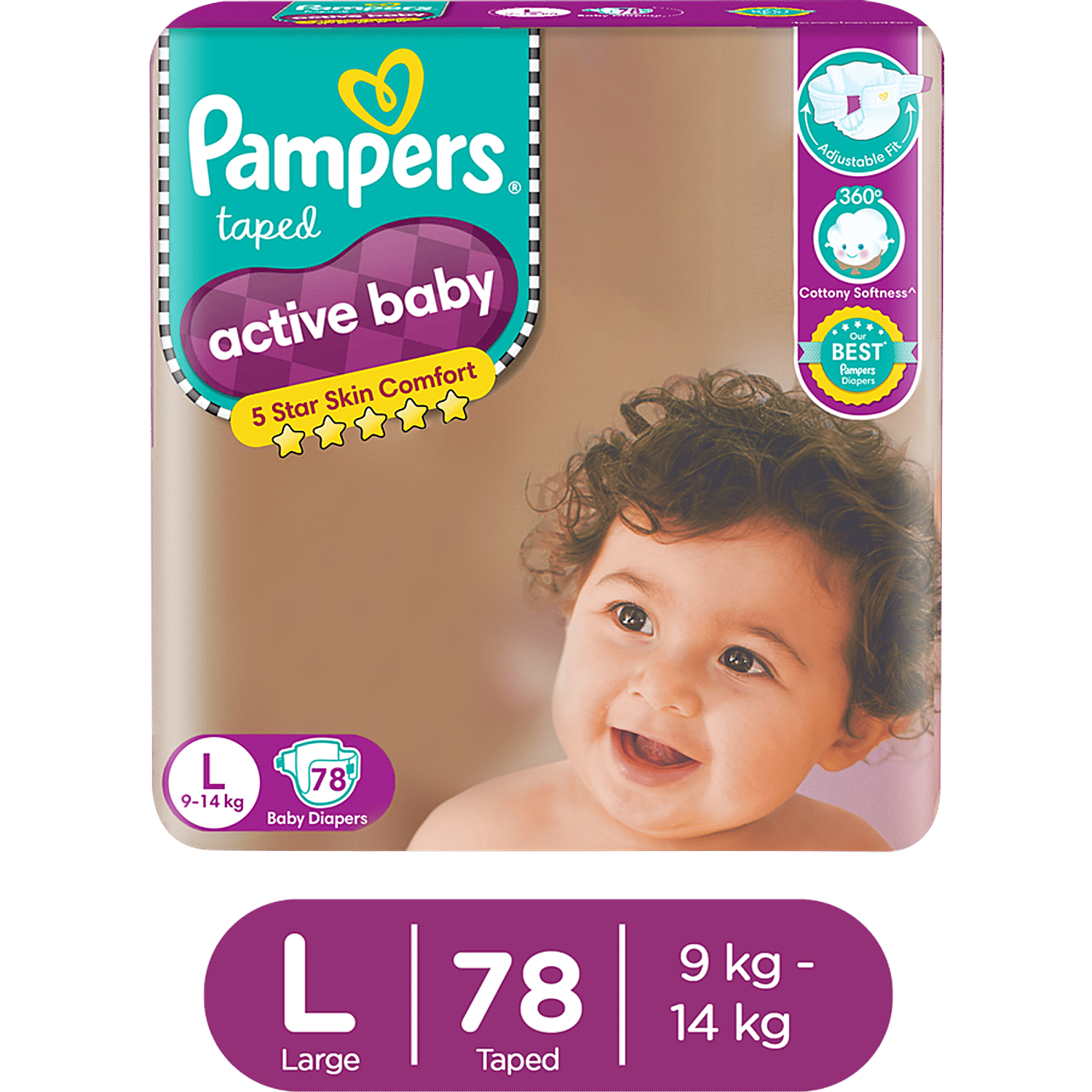 pampers large