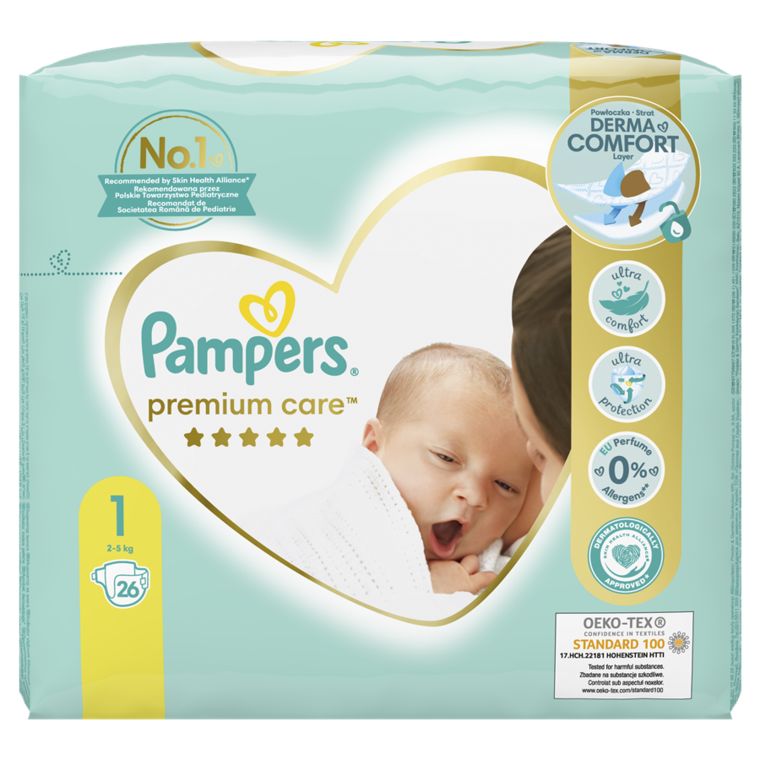 pampers mała paczka