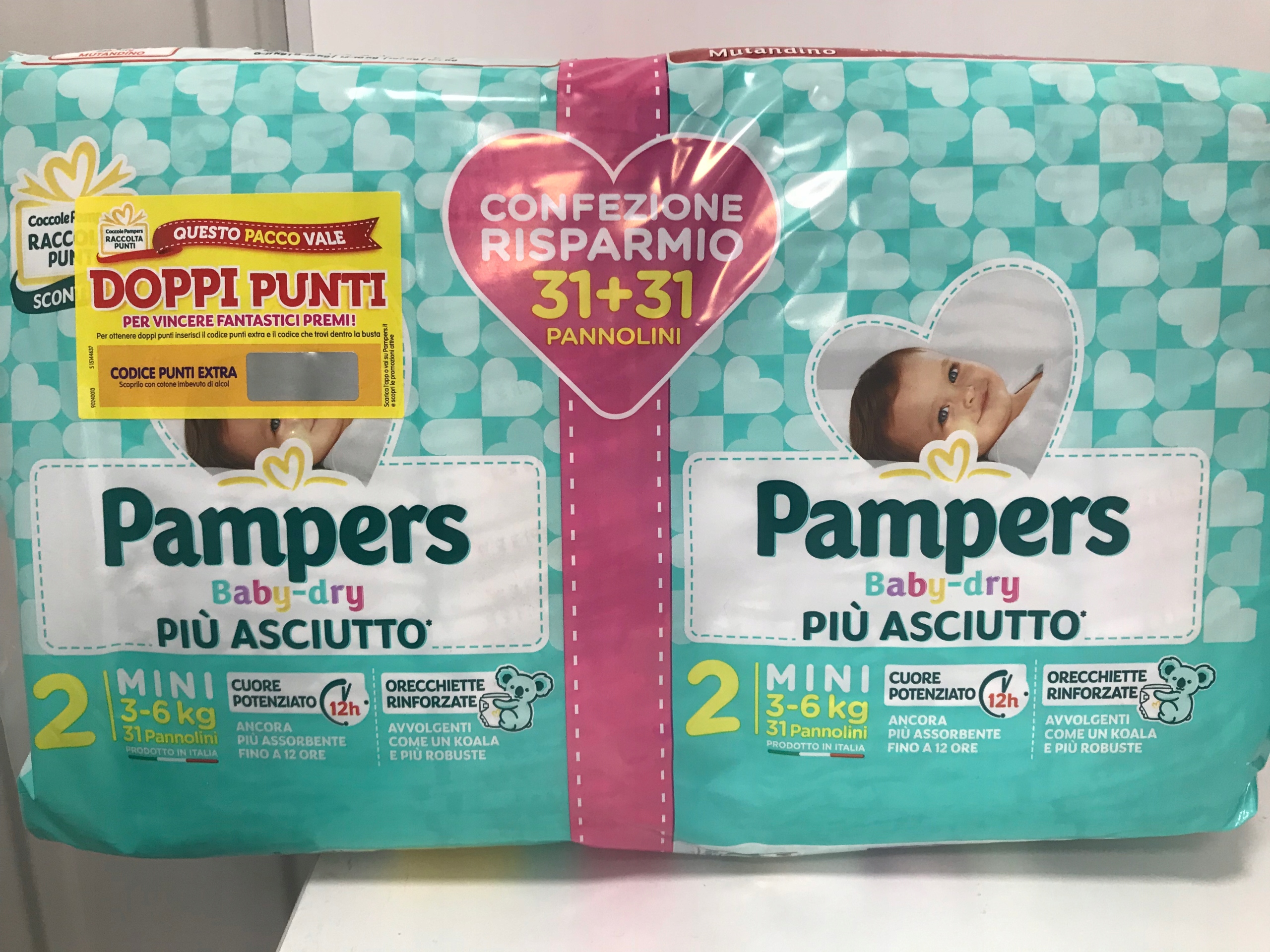 pampers małe opakowanie r.2 cena