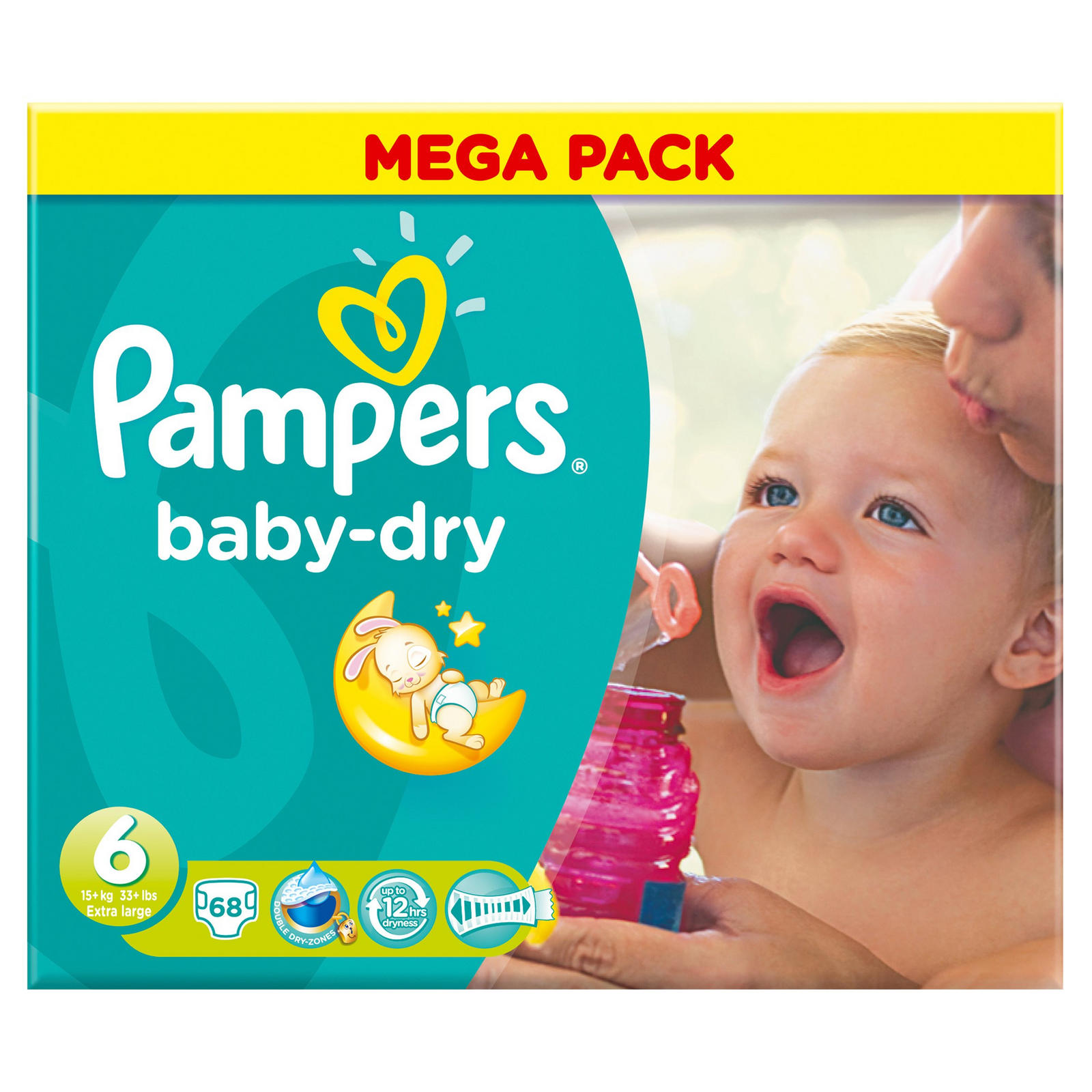 pampers mega box size 6