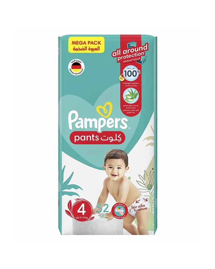 pampers mega paka beby-dry pants 4