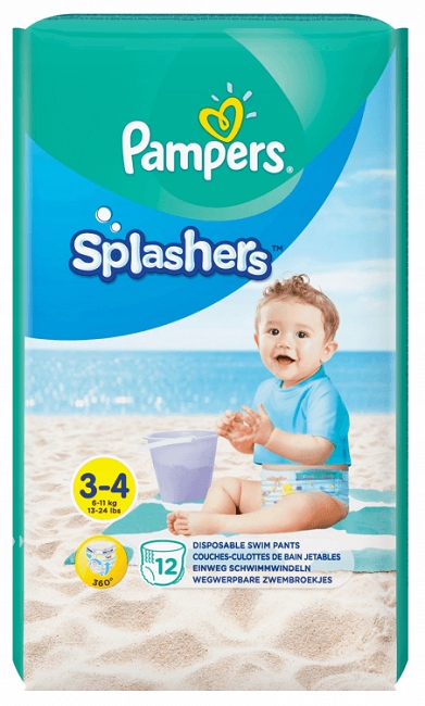 pampers na plaze