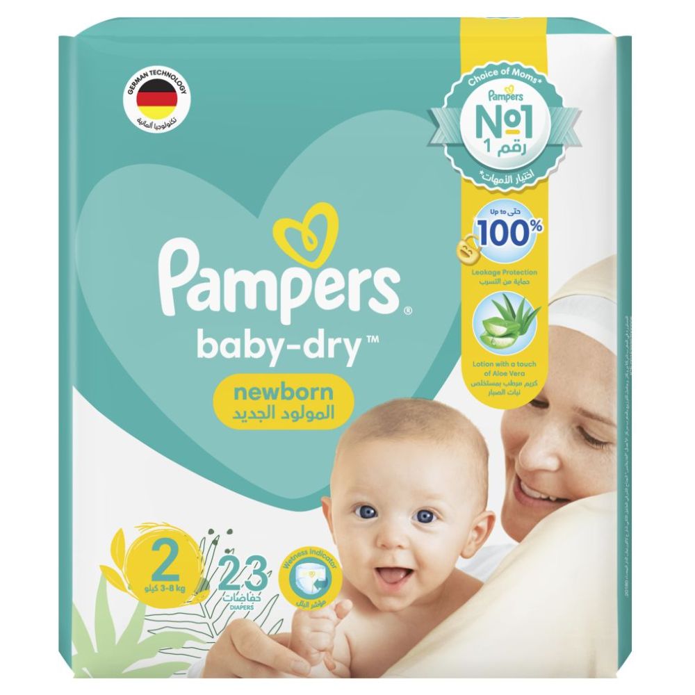 pampers new baby dry 2 100