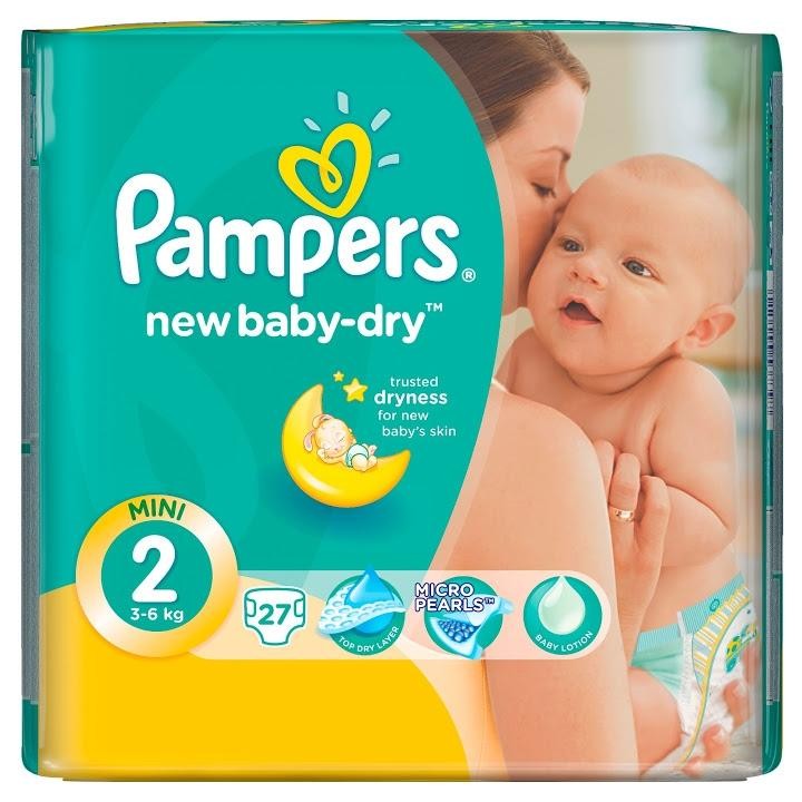 pampers new baby dry 2 giant pack