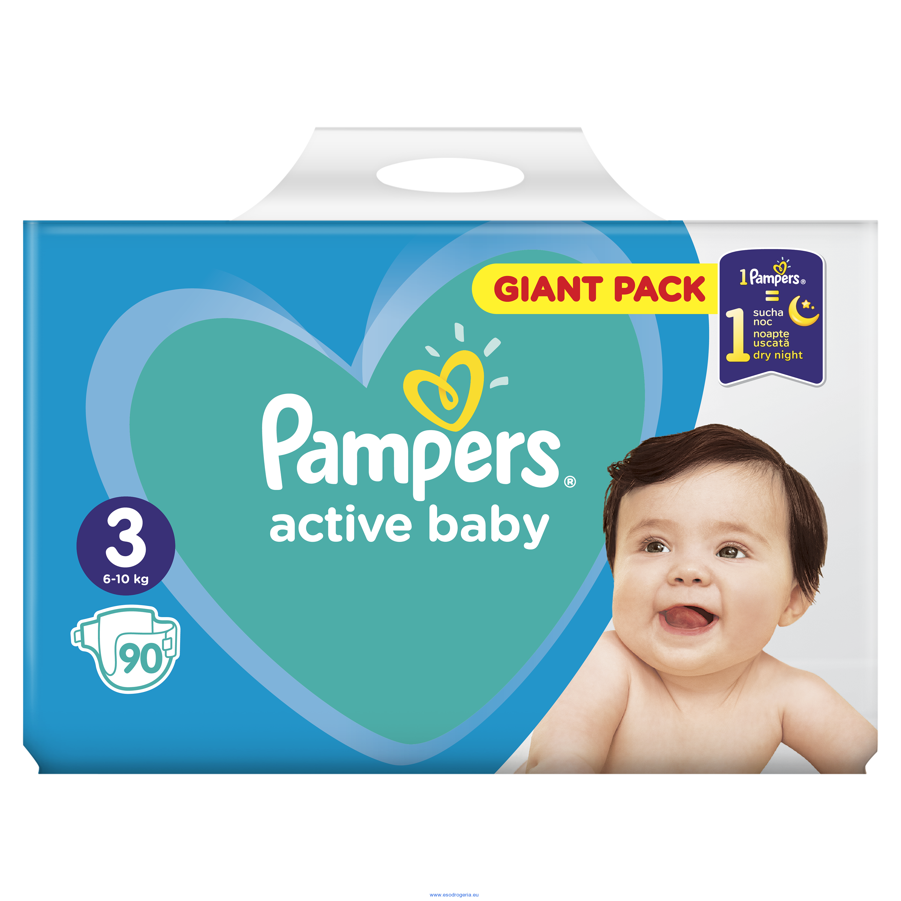 pampers new baby dry na noc