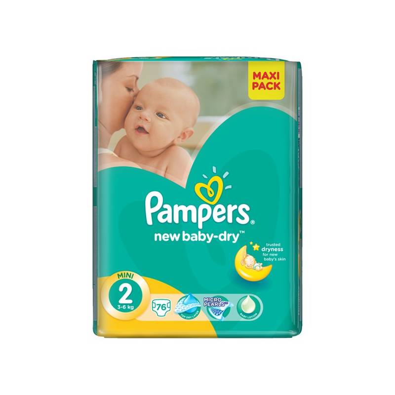 pampers new baby-dry pieluchy 2 mini