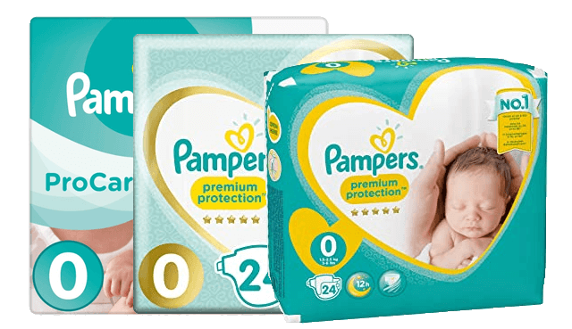 pampers new baby maat 0