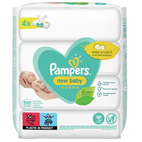 pampers newborn chusteczki