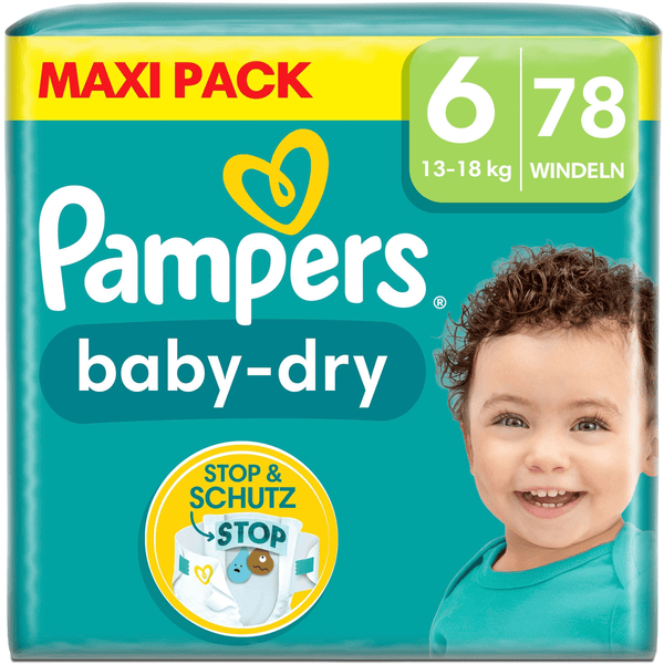 pampers od 6-12 ile sztuk w paczce