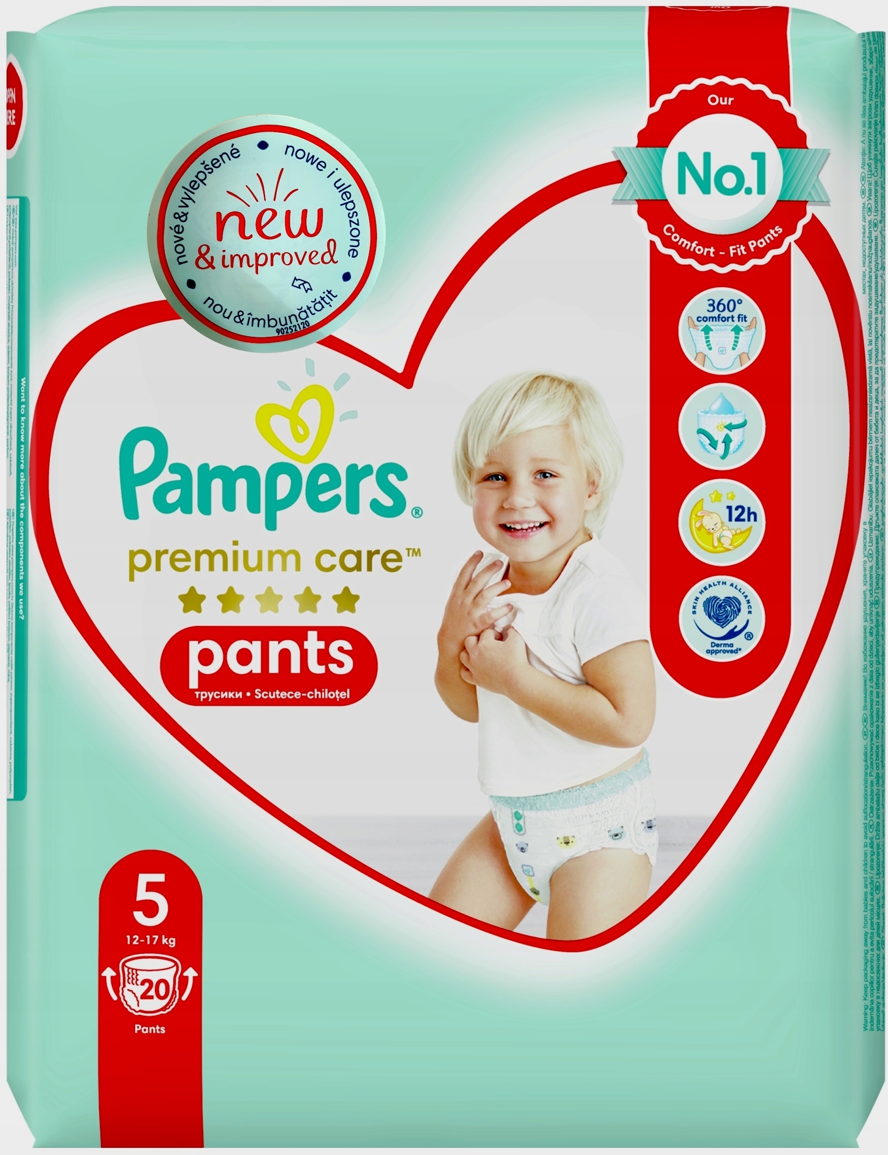 pampers opakowania