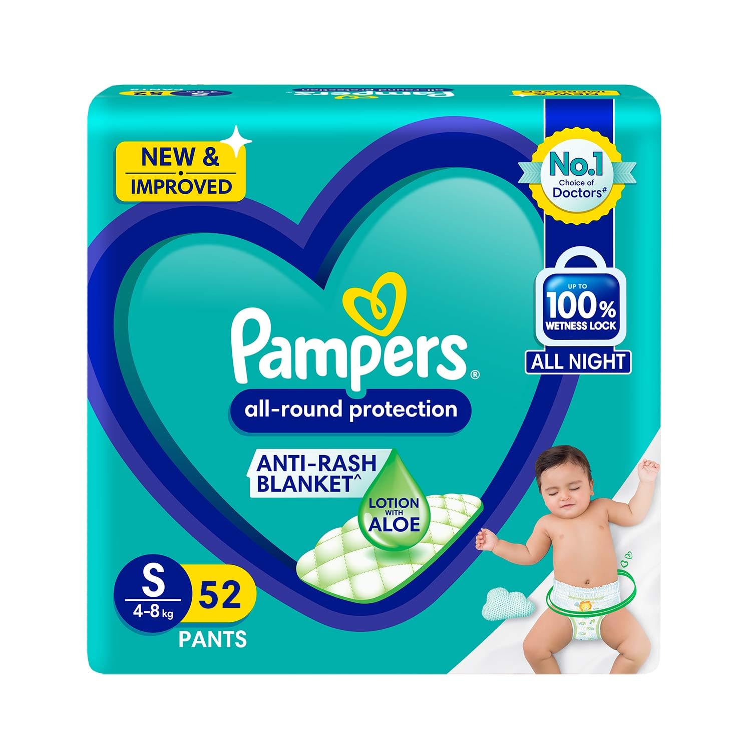 pampers pant 52