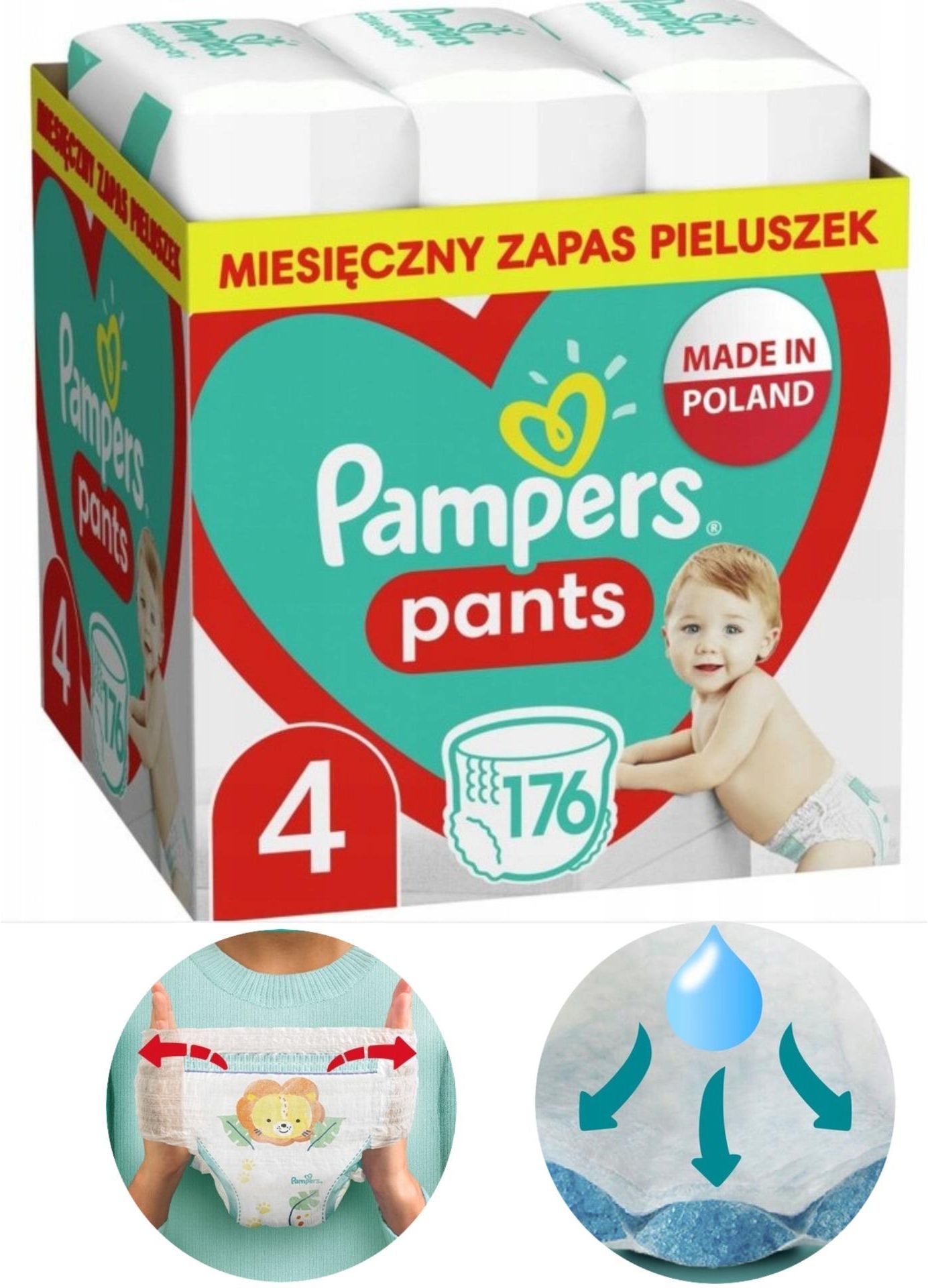 pampers pants 176 ceneo