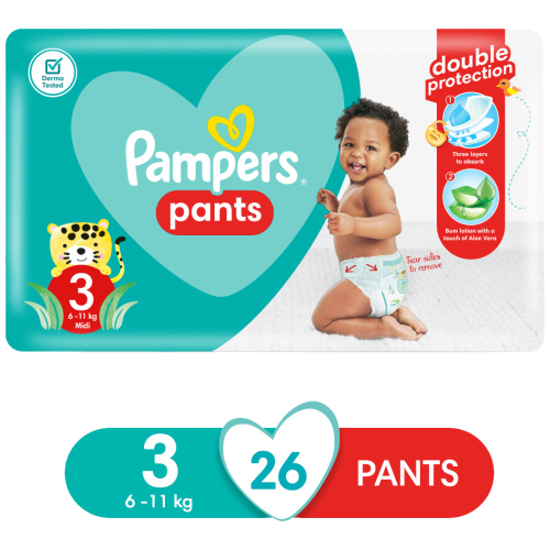 pampers pants 3 26 szt