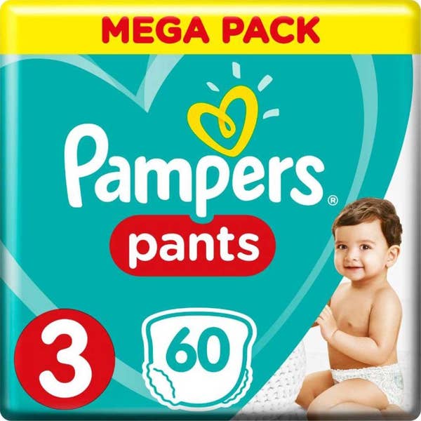 pampers pants 3 60