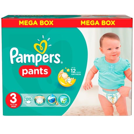 pampers pants 3 box