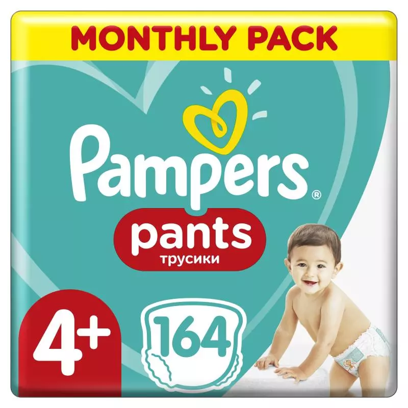 pampers pants 4 164szt