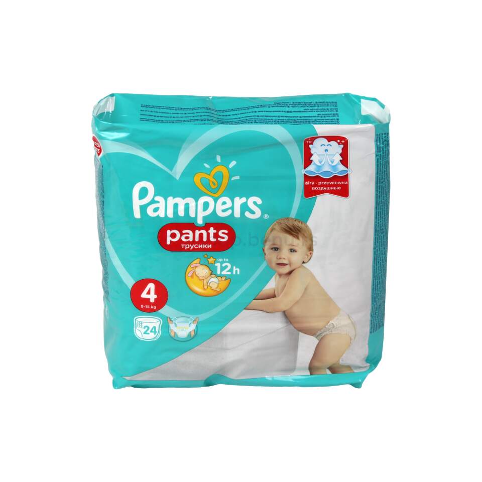 pampers pants 4 cena 24