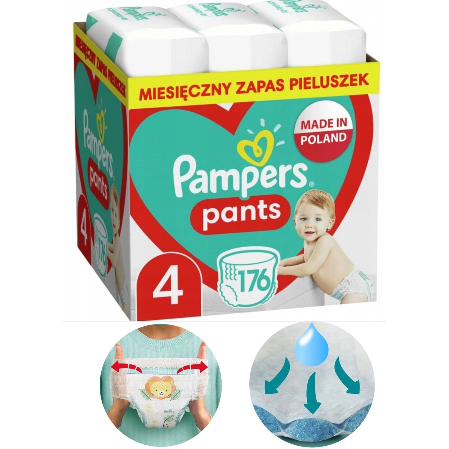 pampers pants 4 ceneo 176