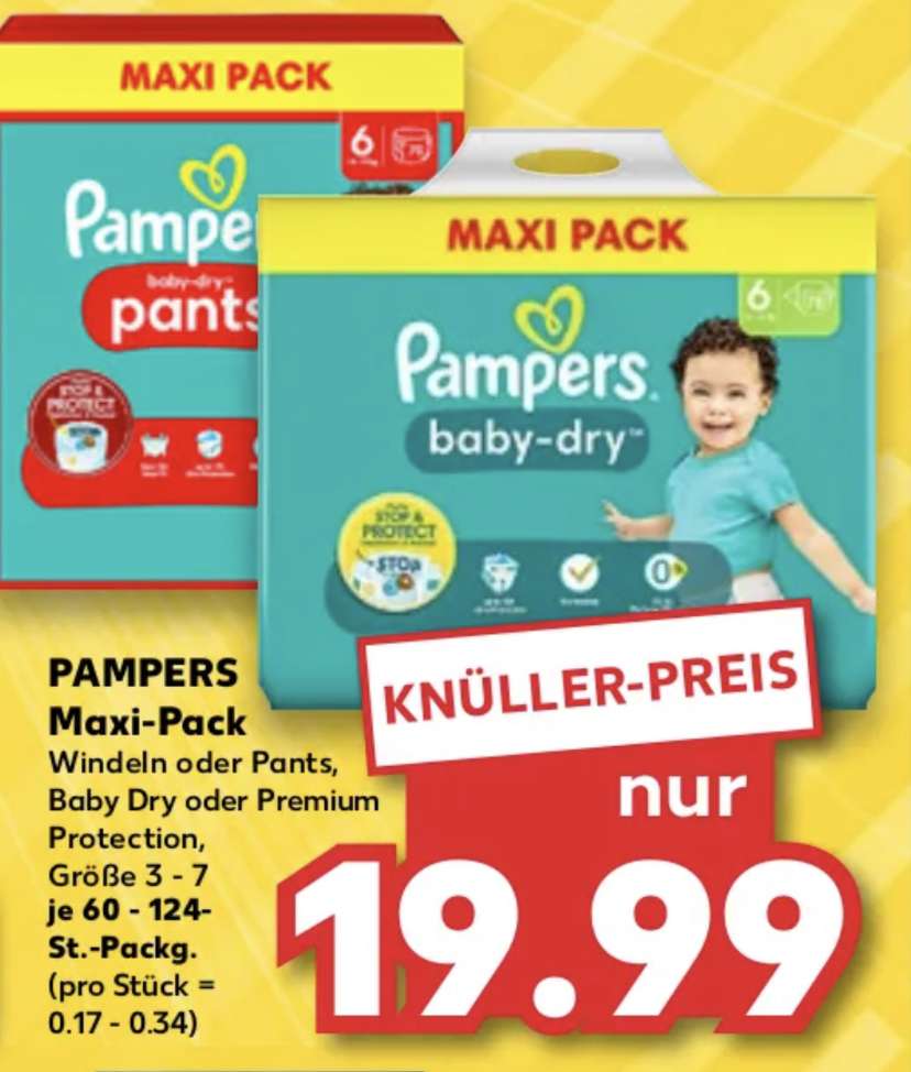 pampers pants 4 kaufland