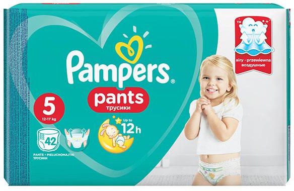 pampers pants 5 42 szt