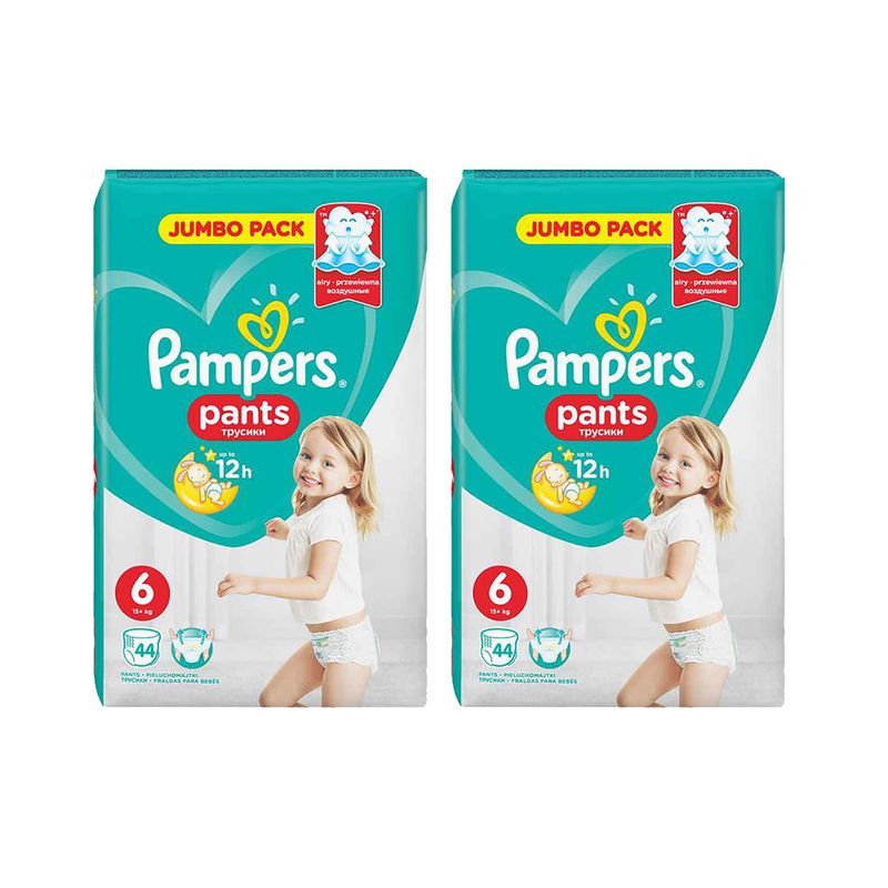 pampers pants 6 44 szt auchan