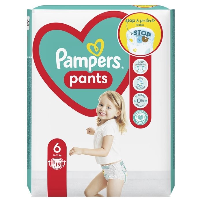 pampers pants 6 od jakiego wieku