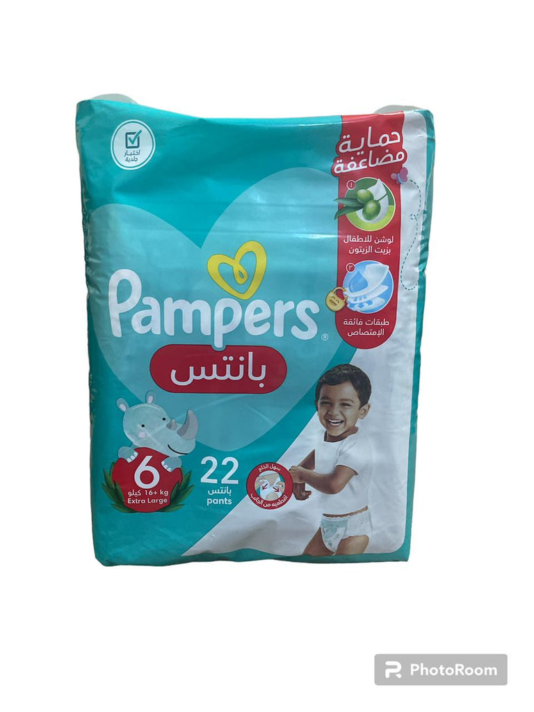 pampers pants 6