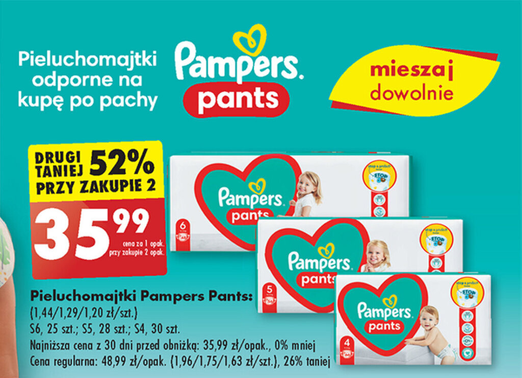 pampers pants gdzie promocja