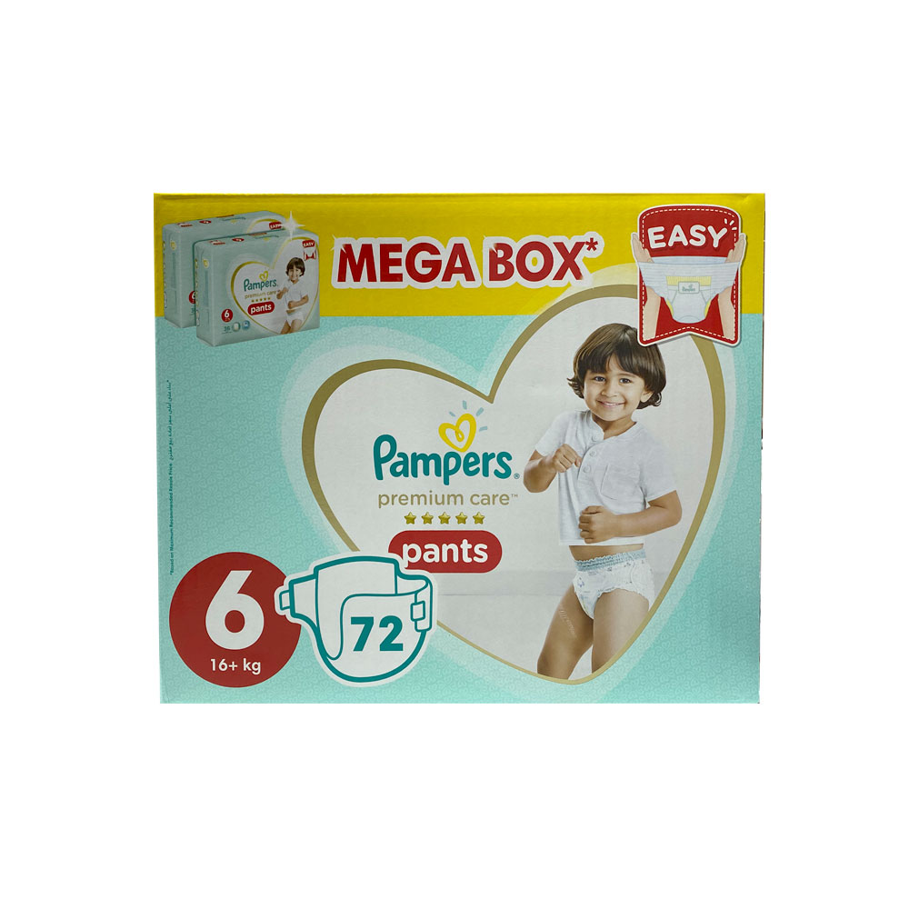 pampers pants mega box 6