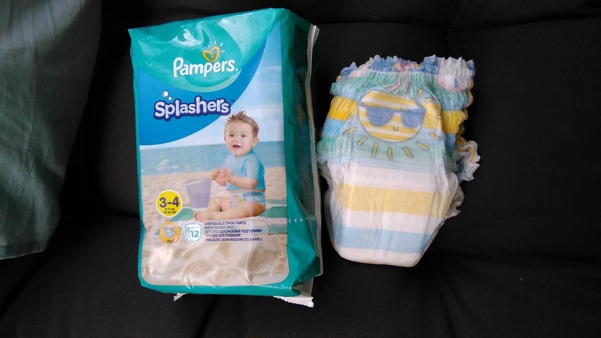 pampers pants na basen jak stosować