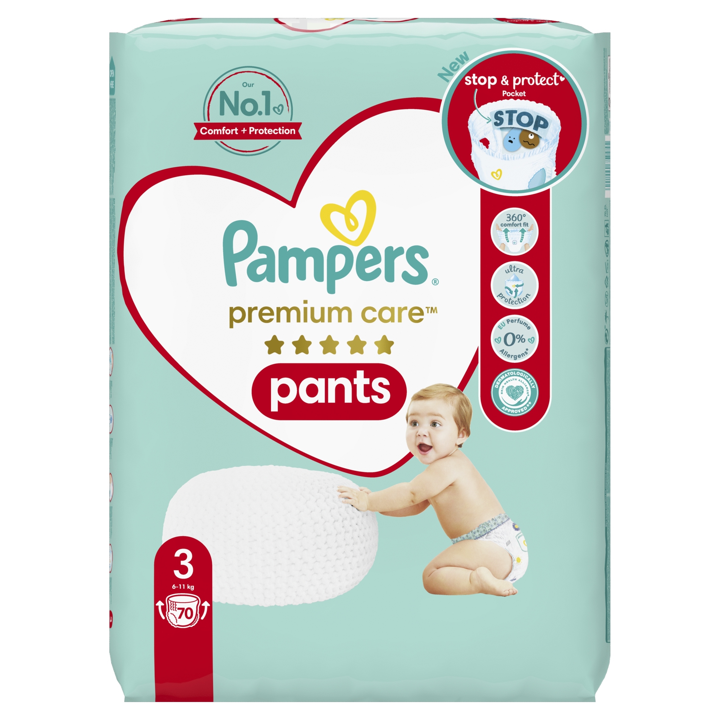 pampers pants pieluchomajtki 3 6-11kg 4x28szt