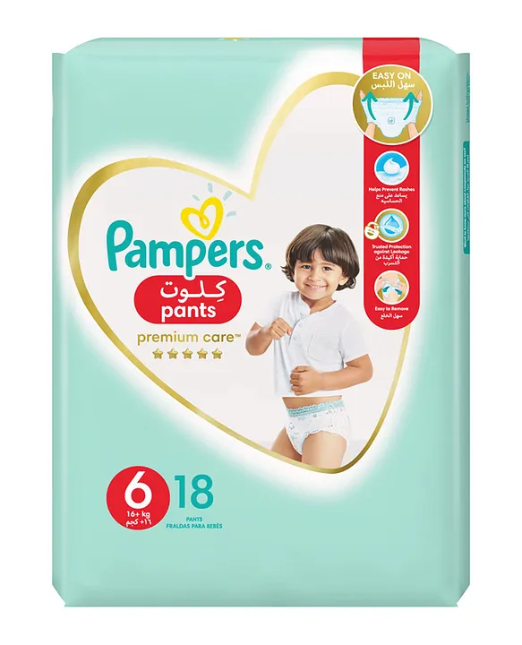 pampers pants premium care 6