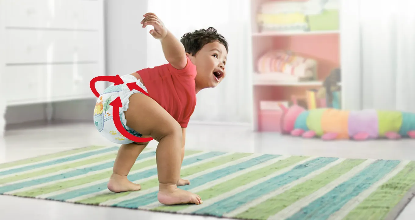 pampers pants reklama