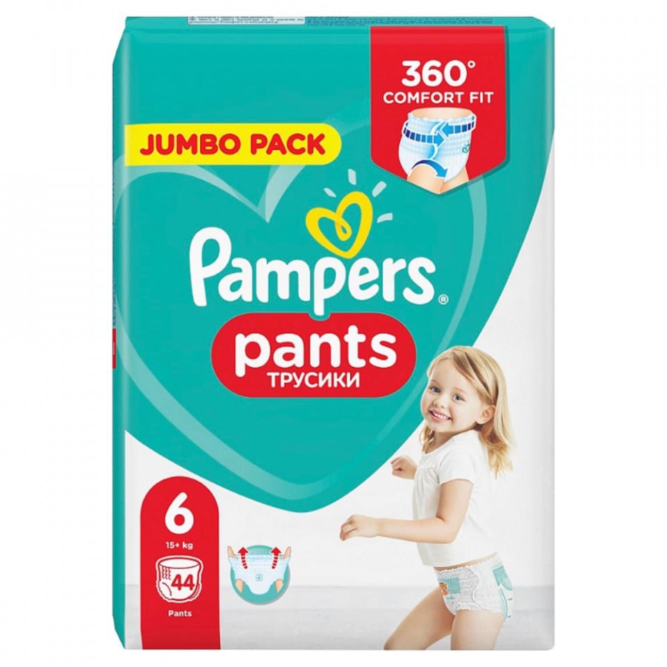 pampers pantsy 6 cena