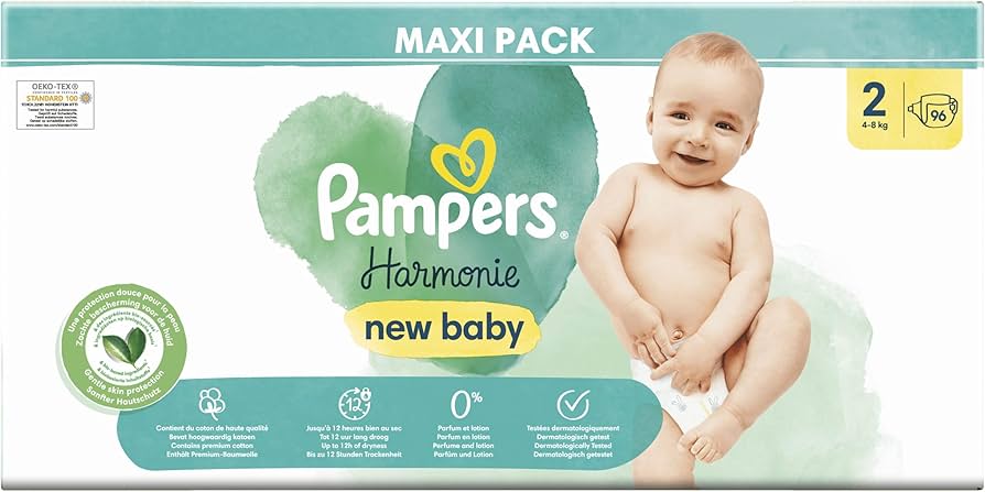 pampers pieluchy 2 4-8 kg maxi pack 80